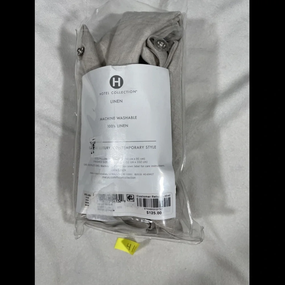 NIB Hotel Collection Linen Piece‎ Dye (2) King Case
